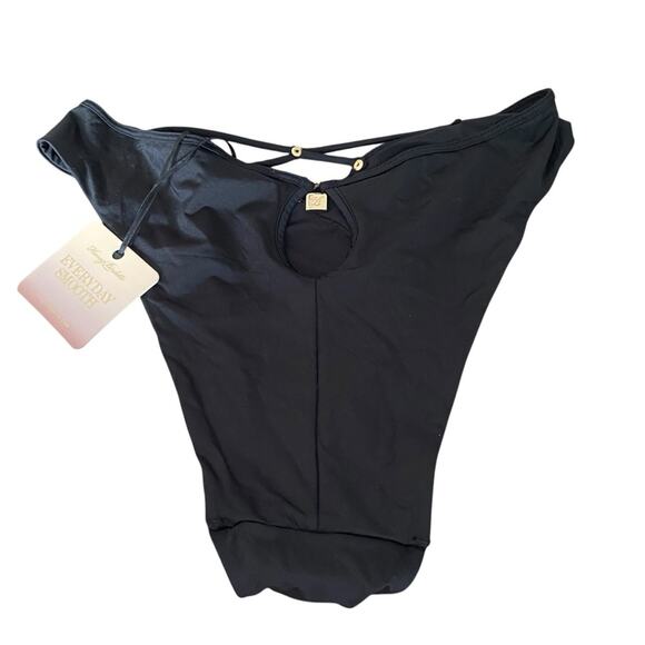 Honey Birdette NWTs Everyday Smooth Black Brazilian Panty size Small - Picture 6 of 7